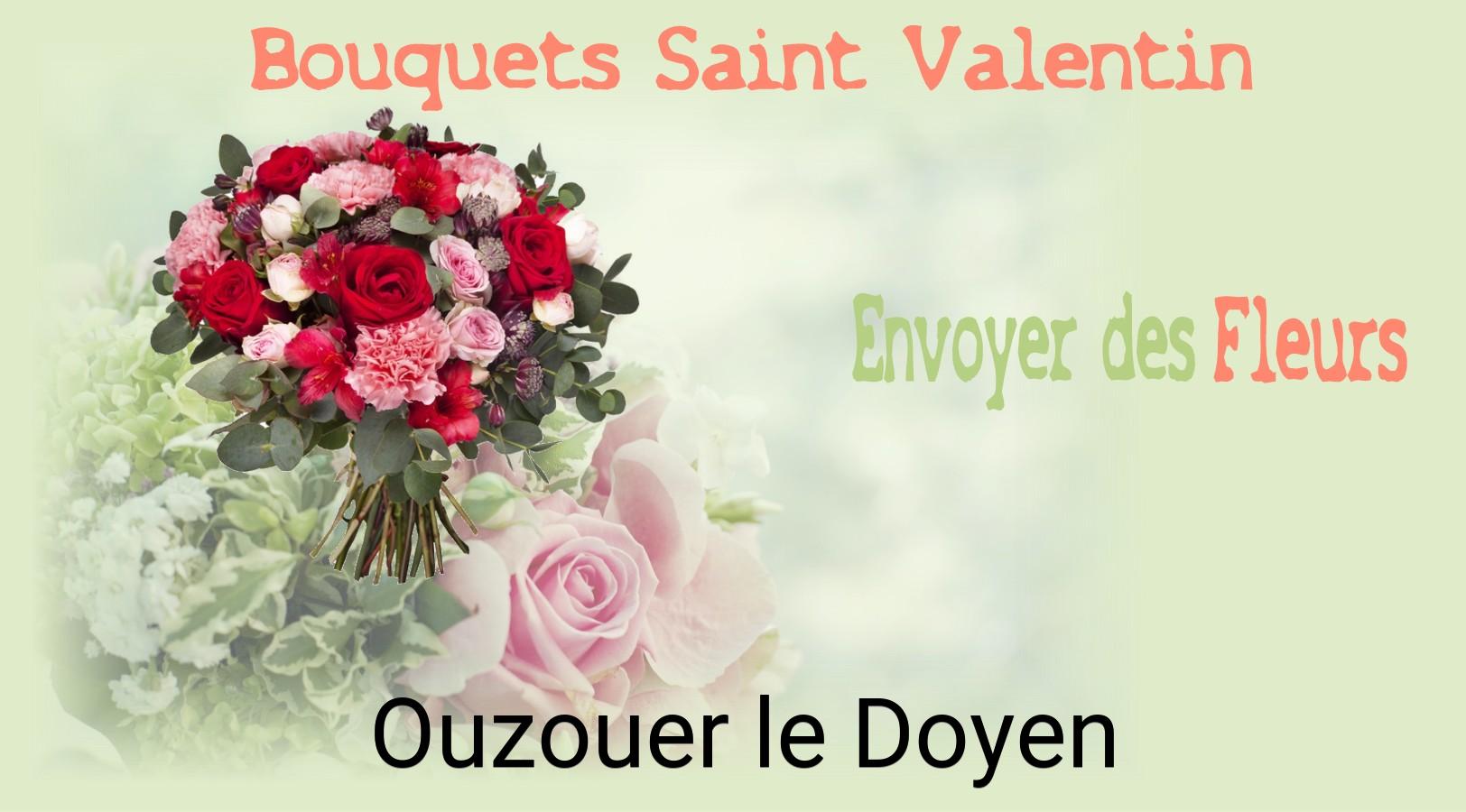 Roses de Saint-Valentin livrées à Ouzouer-le-Doyen